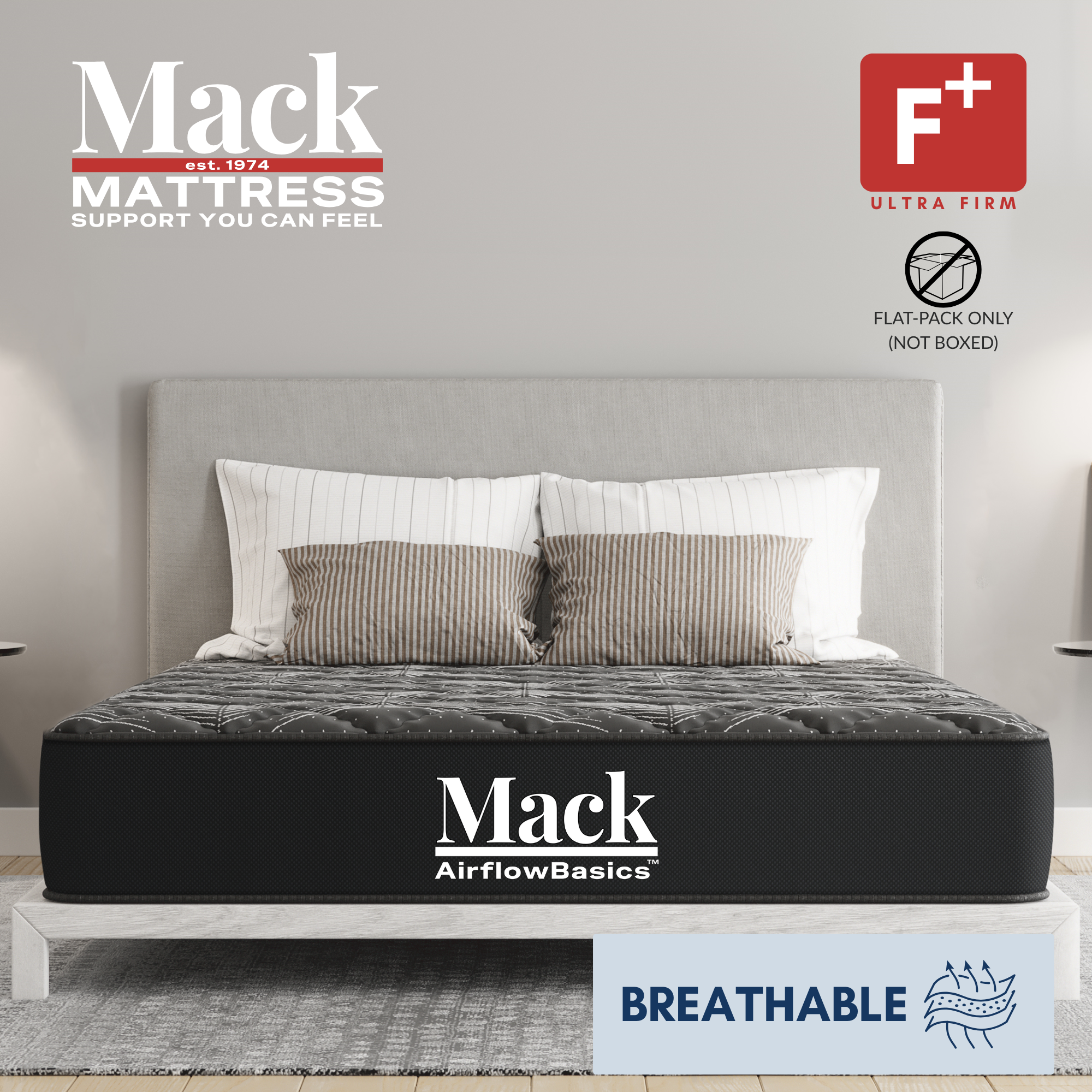 Bedrock+ 12" Ultra Firm Innerspring Mattress - Image 3